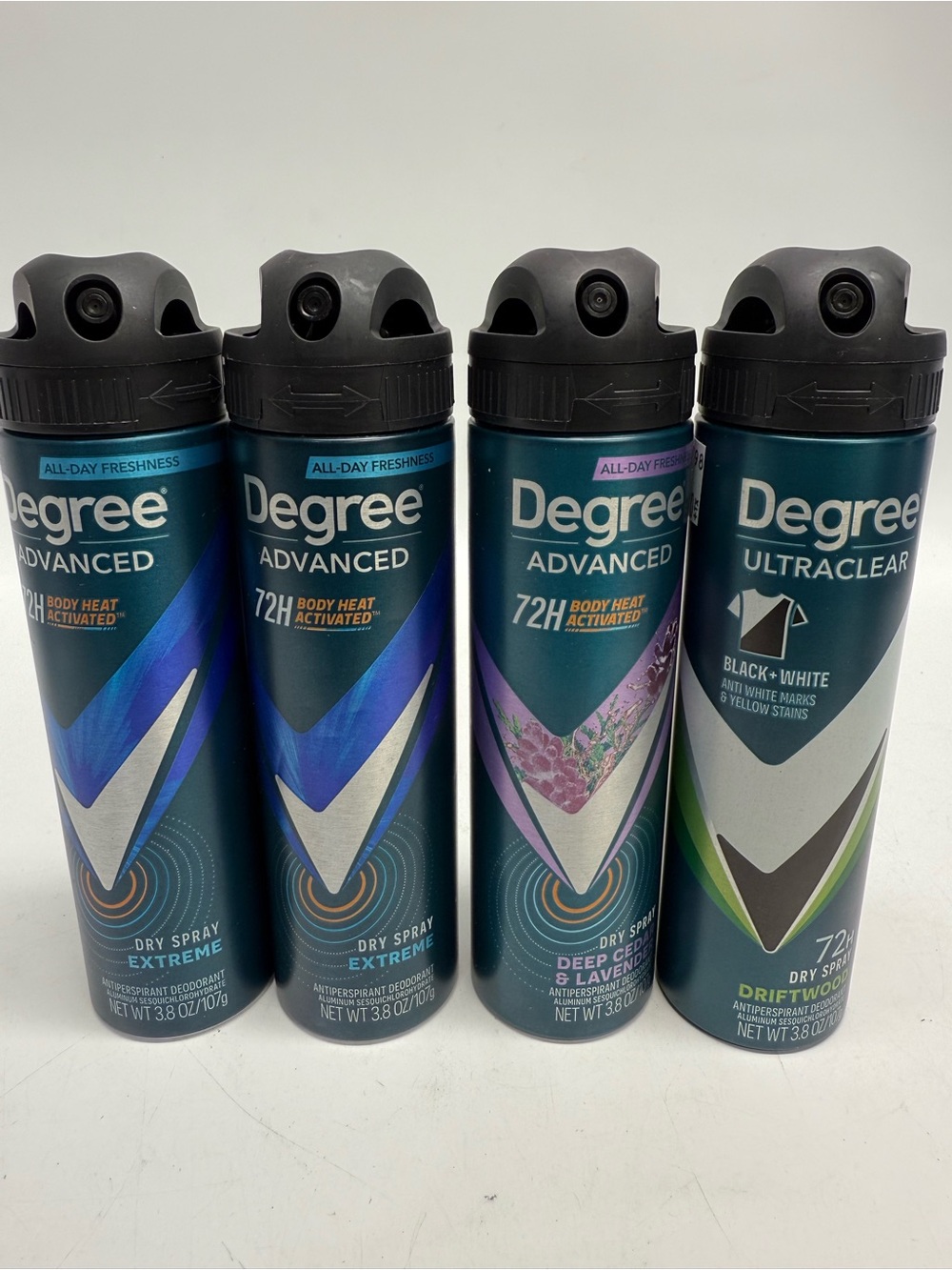 Degree Advanced & Ultraclear Antiperspirant Spray - Teal
